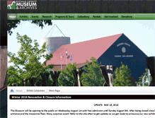 Tablet Screenshot of dufferinmuseum.com